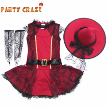 Bloody bride costume woman's halloween white costumes for party cosplay dress